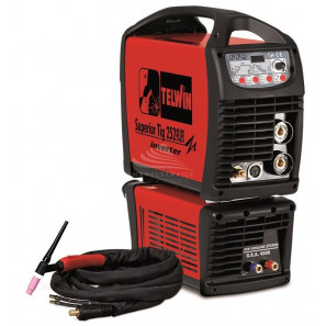 TELWIN SUPERIOR TIG 252 AC/DC HF/LIFT VRD AQUA