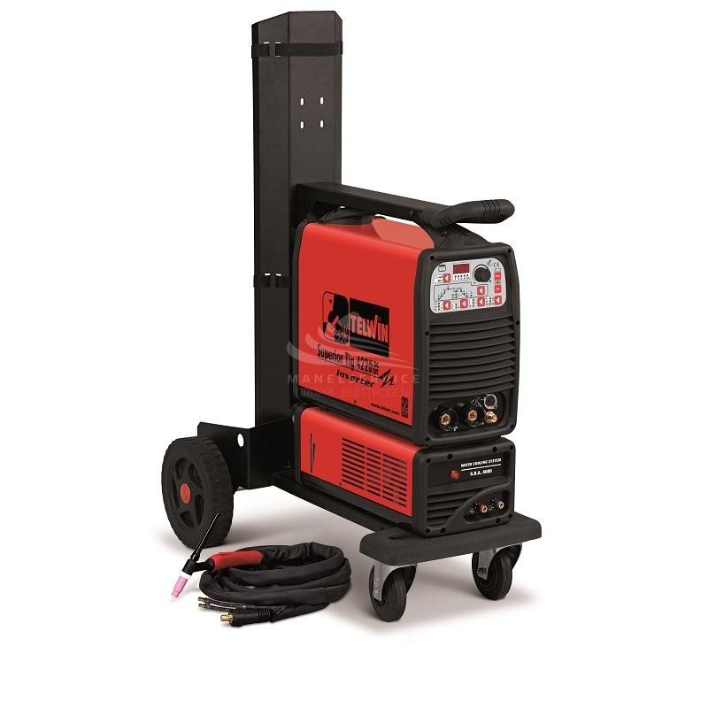 TELWIN SUPERIOR TIG 422 AC/DC-HF/LIFT 400V AQUA