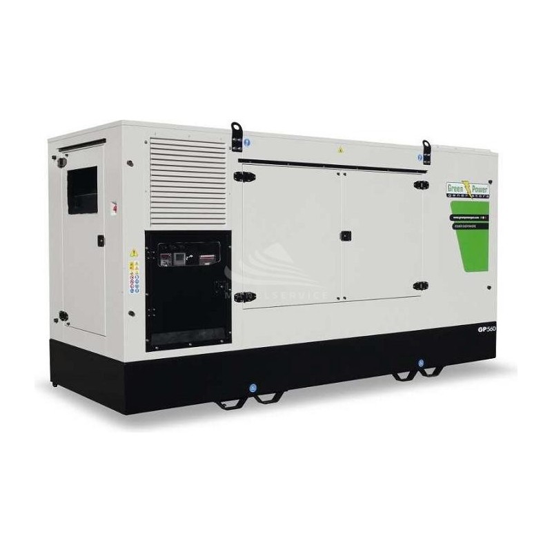 GREEN POWER GP700SM/P SILENZIATO CON ALTERNATORE AVR-MECC ALTE (CENTRALINA MANUALE)