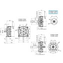 LINZ E1S10L L Three-phase alternator 230/400V 10 kVA 50 Hz Compound