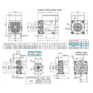 LINZ E1S13S C/2 Alternatore Trifase 230V/400V 16 kVA 50 Hz Compound