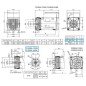 LINZ E1S13M E/2 Three-phase alternator 230V/400V 27 kVA 50 Hz 60 Hz Compound