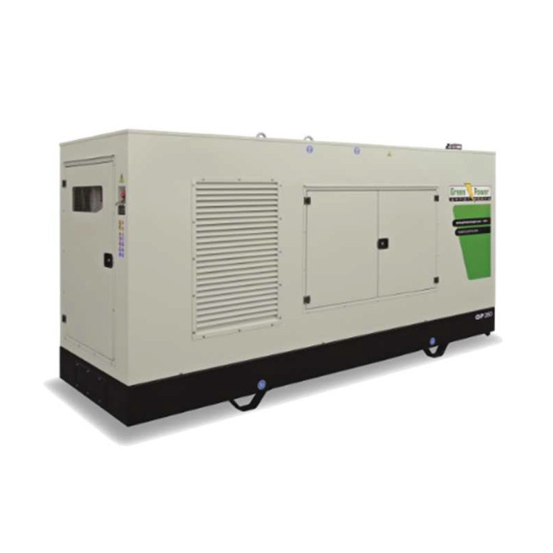 GREEN POWER GP250S/P-N SOUNDPROOF WITH AVR-MECC ALTE ALTERNATOR (MANUAL CONTROL UNIT)