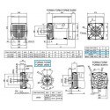 LINZ E1X13S B/2 Three-phase alternator 230V/400V 10 kVA 50 Hz AVR