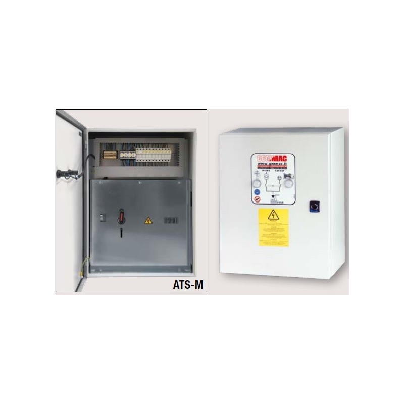 GENMAC ATS-M 4P 50/60Hz 3PH 380..400V 200A GENMAC ATS-M 4P 50/60Hz 3PH 380..400V 200A