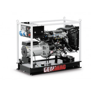 GENMAC Minicage RG8PEO Generating set 8.8 KVA 7.9 KW Open AVR