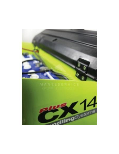 PRAMAC CX14 EVO Li-Ion- Transpallet elettrico per pavimenti lisci e camion, con portata fino a 1400 Kg