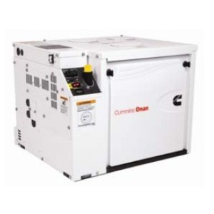 CUMMINS ONAN MDKBJ QUIET DIESEL MARINE  GENERATOR SET 6 KW AVR
