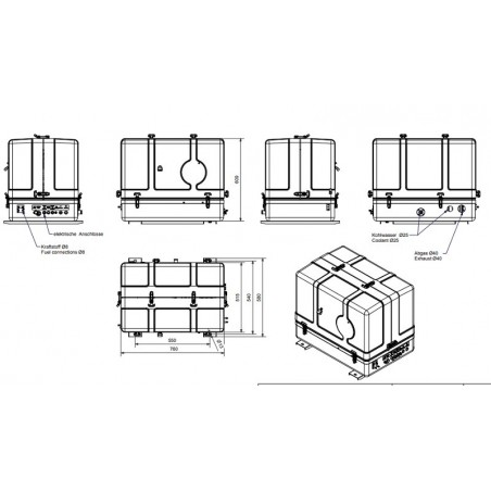 FISCHER PANDA PVMV-N 10000x 8 kW Vehicole Generator