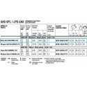 GENMAC Daily-GAS RG4700RS LPG Generating set 5.9 KVA 5.2 KW Silenced