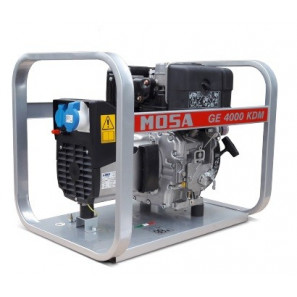 MOSA GE 4000 KDM - Portable and compact generator with single-phase power 3.3 KW