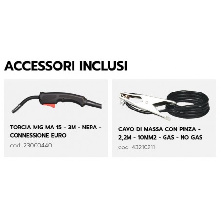 HELVI FOX 180S Inverter Multiprocess MMA-MIG Welder 3.5 kVA HELVI FOX 180S Inverter Multiprocess MMA-MIG Welder 3.5 kVA