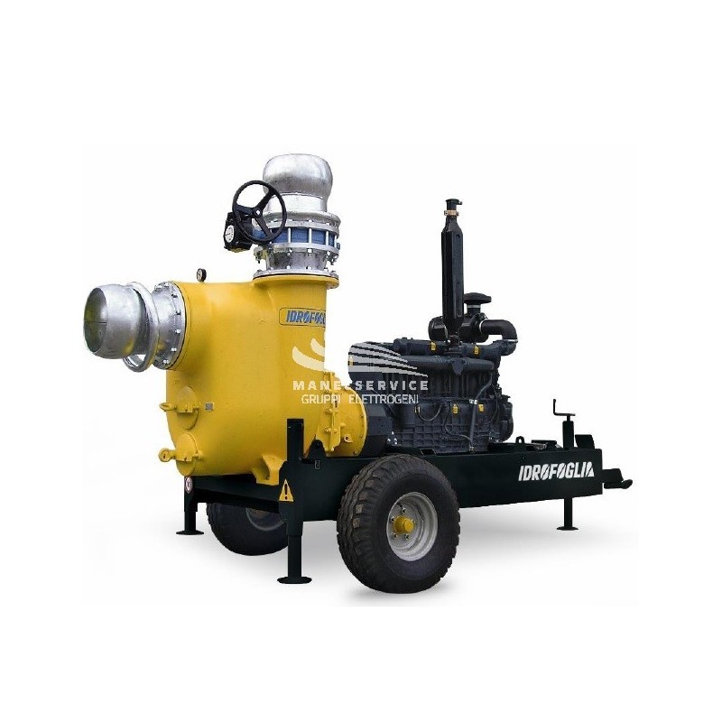 IDROFOGLIA MK50-150-SP SELF-PRIMING CENTRIFUGAL PUMP WITH ROAD TRAILER