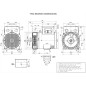 MECC ALTE ECP34-2S/4 C-TYPE ALTERNATORE TRIFASE 100 KVA AVR