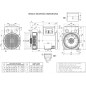 MECC ALTE ECP34-2M/4 C-TYPE ALTERNATORE TRIFASE 135 KVA AVR