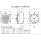 MECC ALTE NPE 31-B2 ALTERNATORE TRIFASE 10.5 KVA AVR