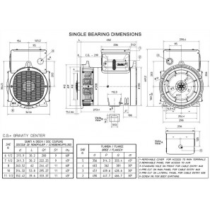 MECC ALTE ECP28-M/4 C-TYPE FORMA SAE