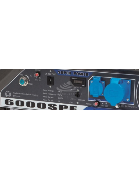 CGM SUPER POWER 6000 SPE - Quadro di controllo