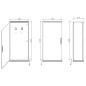 QUADRO ELETTRICO DI TELECOMMUTAZIONE TRA GE 300KVA-400KVA - VERSIONE CON CONTATTORI