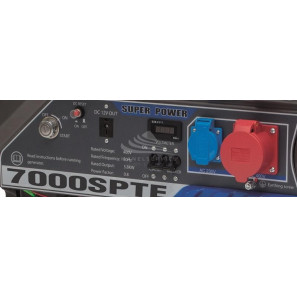 CGM SUPER POWER 7000 SPTE - Control panel