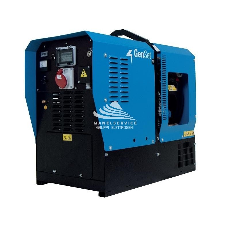 GENSET MG 12 I-H/AE - GRUPPO ELETTROGENO MONOFASE/TRIFASE 11 KVA AVR