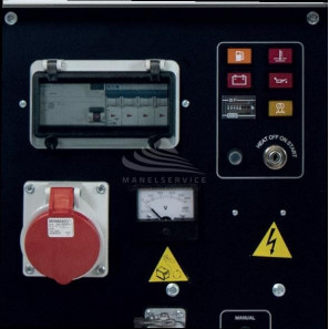 GENSET MG 16 I-SY - Frontal panel