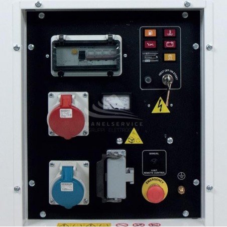 GENSET MG 23 I-SY - GRUPPO ELETTROGENO MONOFASE/TRIFASE 20 KVA