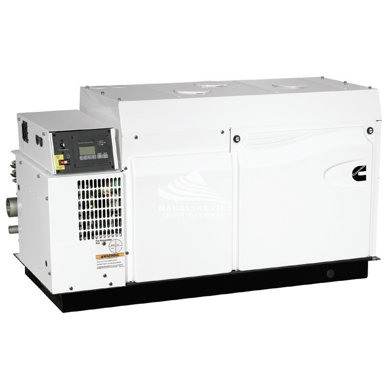 CUMMINS ONAN MDKDU MARINE GENERATOR SET 27 KW AVR