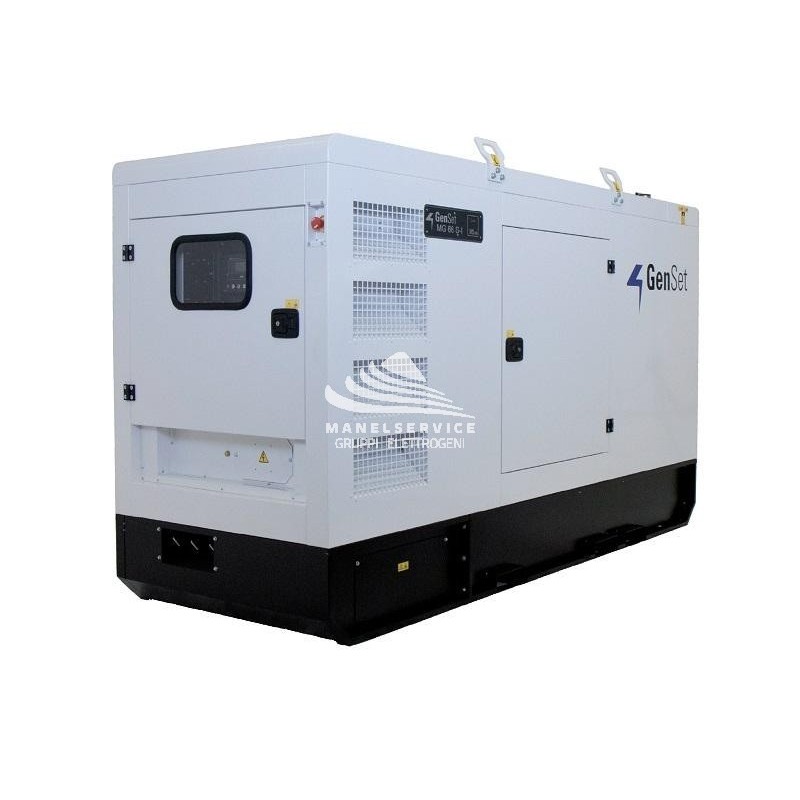 GENSET MG 66 S-I - GRUPPO ELETTROGENO MONOFASE/TRIFASE 66 KVA AVR