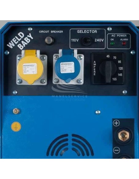 GENSET WELDBABY 180i - Pannello strumenti