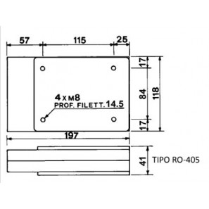 Oil Heater RO-405 350W 230V