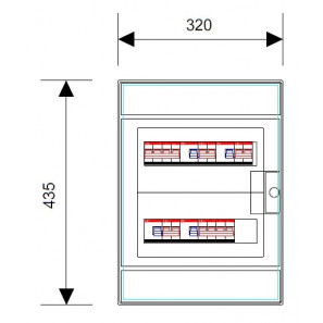 QUADRO ELETTRICO DI DISTRIBUZIONE 400/230V - MAGAZZINO