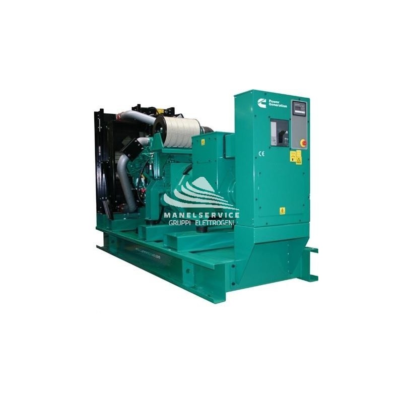 CUMMINS C330 D5 GRUPPO ELETTROGENO TRIFASE 300KVA DIESEL - APERTO