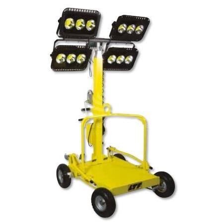 LTF RP600LED TORRE FARO MOBILE 4 LAMPADE LED 150W