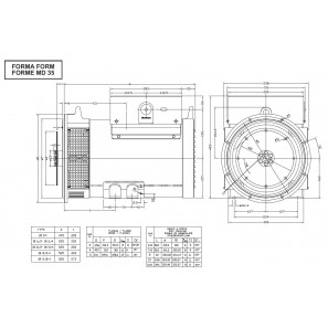 ZANARDI ATE 28-1L/4 ALTERNATOR 1500 RPM