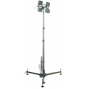 Noleggio TORRE FARO 4x500W Alogena