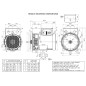 MECC ALTE ECP32 1S/4 C-TYPE ALTERNATORE TRIFASE 37.5 KVA AVR MECC ALTE ECP32 1S/4 C-TYPE ALTERNATORE TRIFASE 37.5 KVA AVR