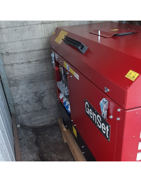 GENSET MGF 22 Y - GRUPPO ELETTROGENO MONOFASE/TRIFASE 22 KVA