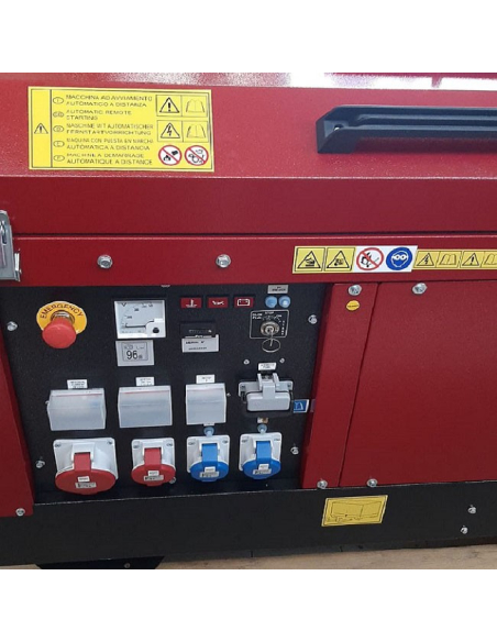 GENSET MGF 22 Y - GRUPPO ELETTROGENO MONOFASE/TRIFASE 22 KVA
