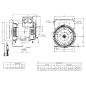 MARELLIMOTORI ALTERNATOR 10KVA MXB-E 160 XA4