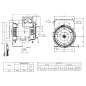 MARELLIMOTORI ALTERNATOR 20KVA MXB-E 160 LA4