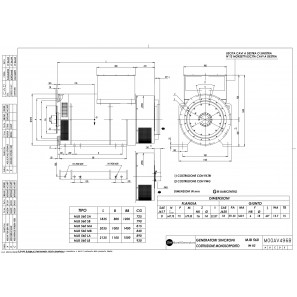 MARELLIMOTORI ALTERNATOR 350KVA MJB 315 SB4