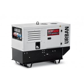 GENMAC Urban G15000KS Diesel Gruppo Elettrogeno Trifase 3000 rpm 15 KVA 12 KW AVR