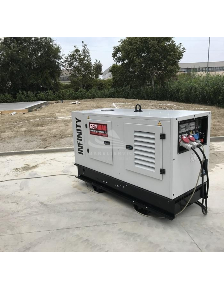 GENMAC Urban G15000KS Diesel Generating set 15 KVA 12 KW Silenced