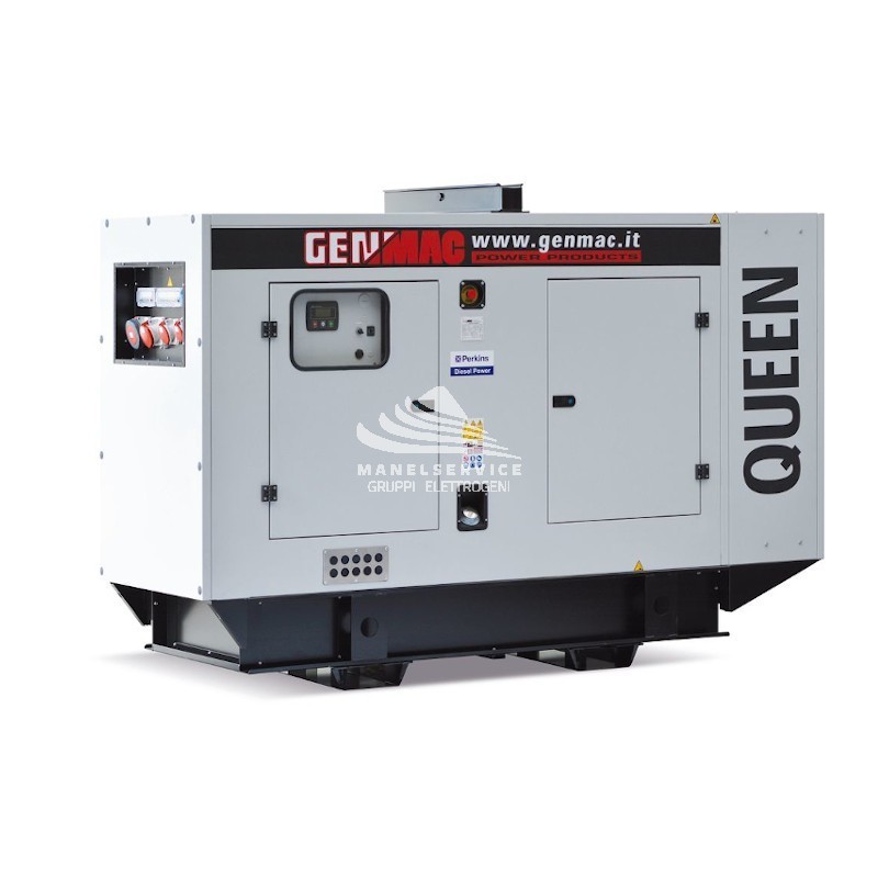 GENMAC Urban G15000KS Diesel Gruppo Elettrogeno Trifase 3000 rpm 15 KVA 12 KW AVR