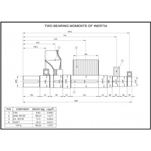 MECC ALTE ECP32 1S/4 C-TYPE THREE PHASE ALTERNATOR 37.5 KVA AVR