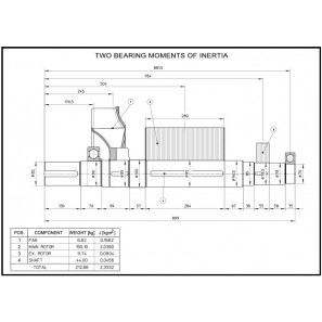 MECC ALTE ECP32 1S/4 C-TYPE THREE PHASE ALTERNATOR 37.5 KVA AVR