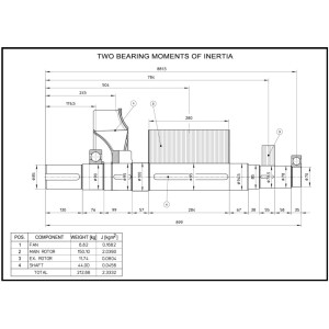 MECC ALTE ECP32 1S/4 C-TYPE THREE PHASE ALTERNATOR 37.5 KVA AVR