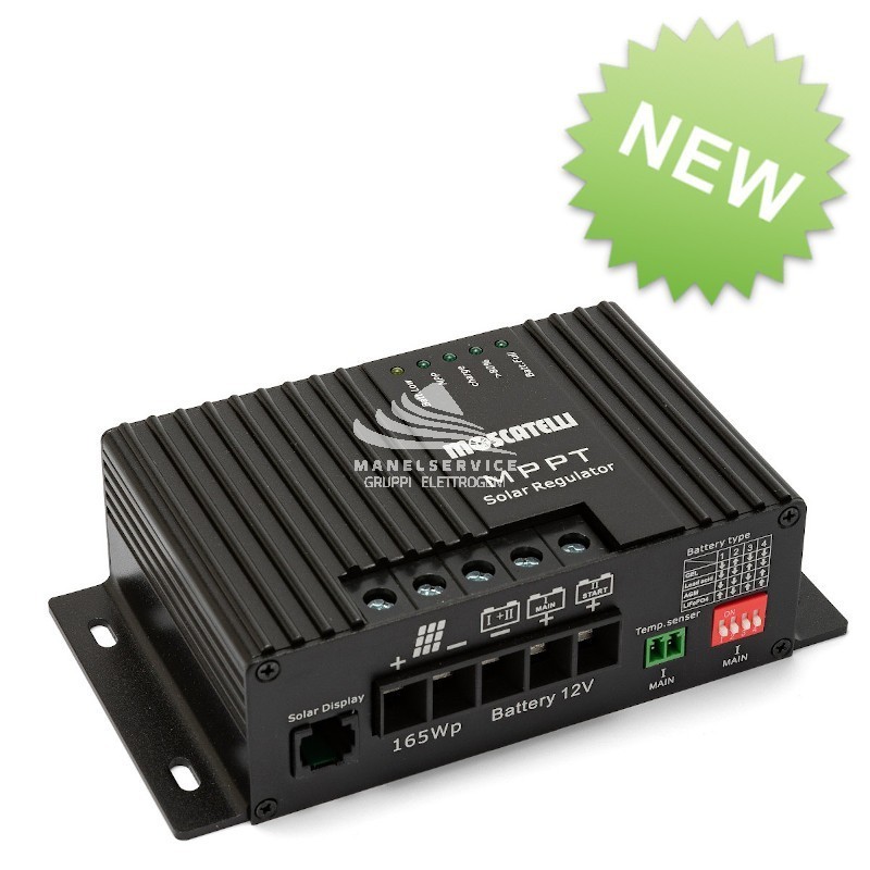 PWM MOSCATELLI REGULATOR - 1 PANEL, 1 BATTERY PWM MOSCATELLI REGULATOR - 1 PANEL, 1 BATTERY