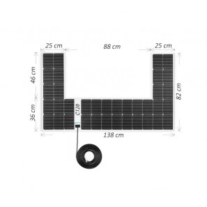 MOSCATELLI E-VAN C120 SOLAR PANEL